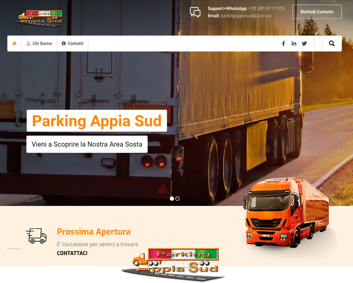 Truckfly - Parking Appia Sud - Centro Routier